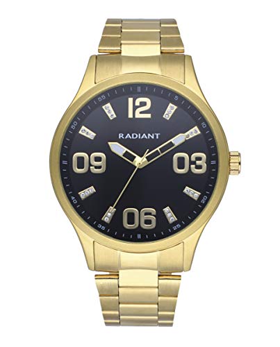 Radiant Leader Herren Uhr analog Quarzwerk mit Edelstahl Armband RA563202 von Radiant