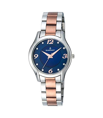 Radiant Damen Analog Quarz Uhr mit Legierter Stahl Armband RA442204 von Radiant