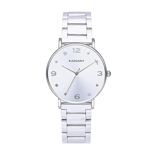 Radiant - Cozy Kollektion - Analog Quarzuhr - Armbanduhr für Frauen. Armbanduhr mit weißem Zifferblatt und zweifarbiger silberner und roségoldener Armbanduhr mit Einer Größe von 36 mm. 3ATM. Radiant - Cozy Kollektion - Analog Quarzuhr - Armbanduhr für Frauen. Armbanduhr mit weißem Zifferblatt und zweifarbiger silberner und roségoldener Armbanduhr mit Einer Größe von 36 mm. 3ATM. von Radiant