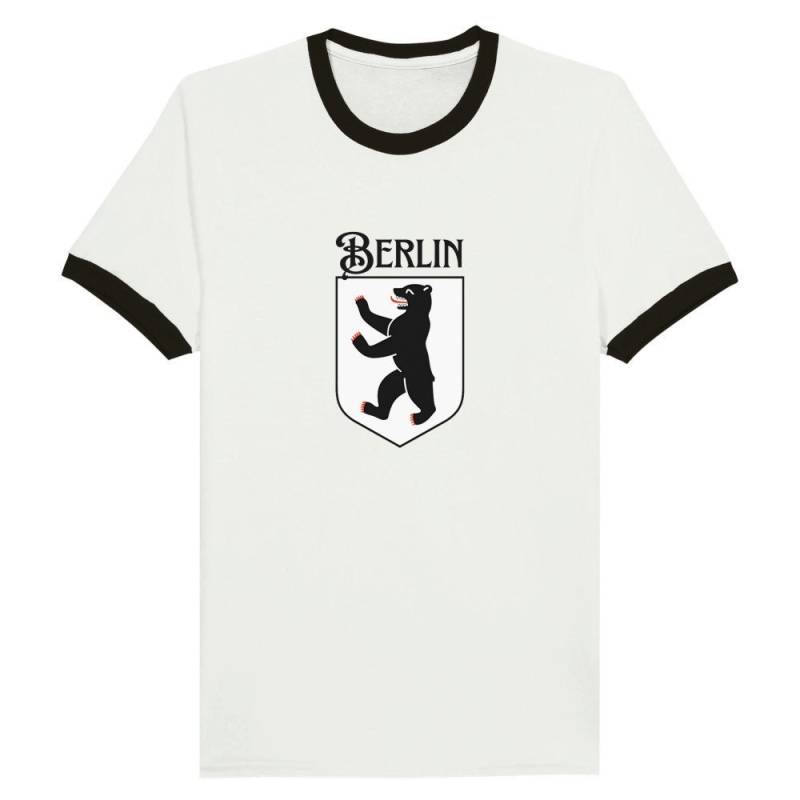 Berlin Wappen Unisex Ringer T-Shirt Berlin Wappen Unisex Ringer T-Shirt von RadiantBytes