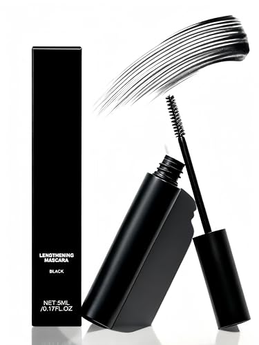 Mascara with False Eyelash Effect,mascara with flexible brush,Define & Lengthen Mascara,Long-lasting, Water-resistant and Smudgeproof,Protection for Keratin -Schutzformel (5ml, 1pc) von RadiantRe