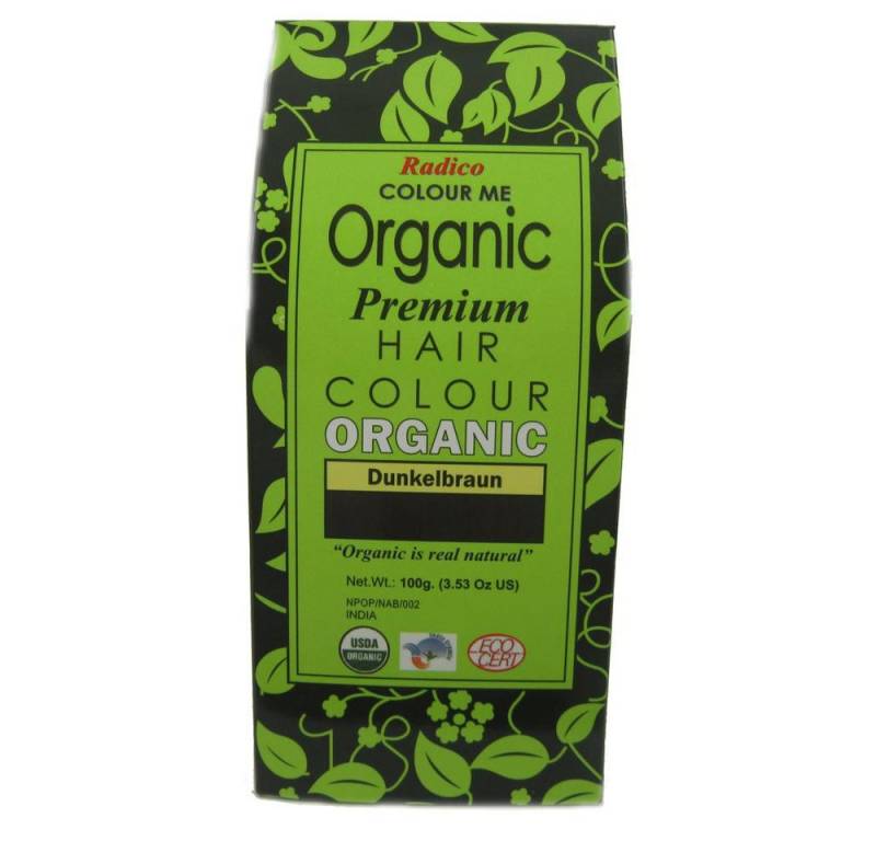 Radico Haarfarbe Haarfarbe - Dunkelbraun 100g von Radico