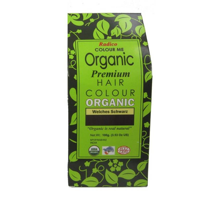 Radico Haarfarbe Haarfarbe - Weiches Schwarz 100g von Radico