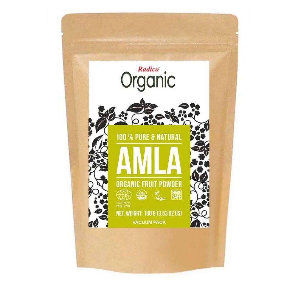 Radico Haarkur Haarpflege Fruchtpuder - Amla 100g von Radico