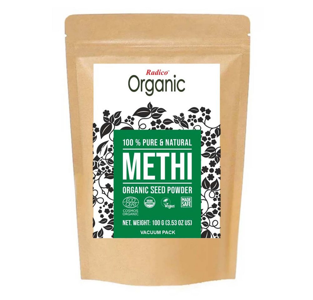 Radico Haarkur Haarpflege Samenpuder - Methi 100g Radico Haarkur Haarpflege Samenpuder - Methi 100g von Radico