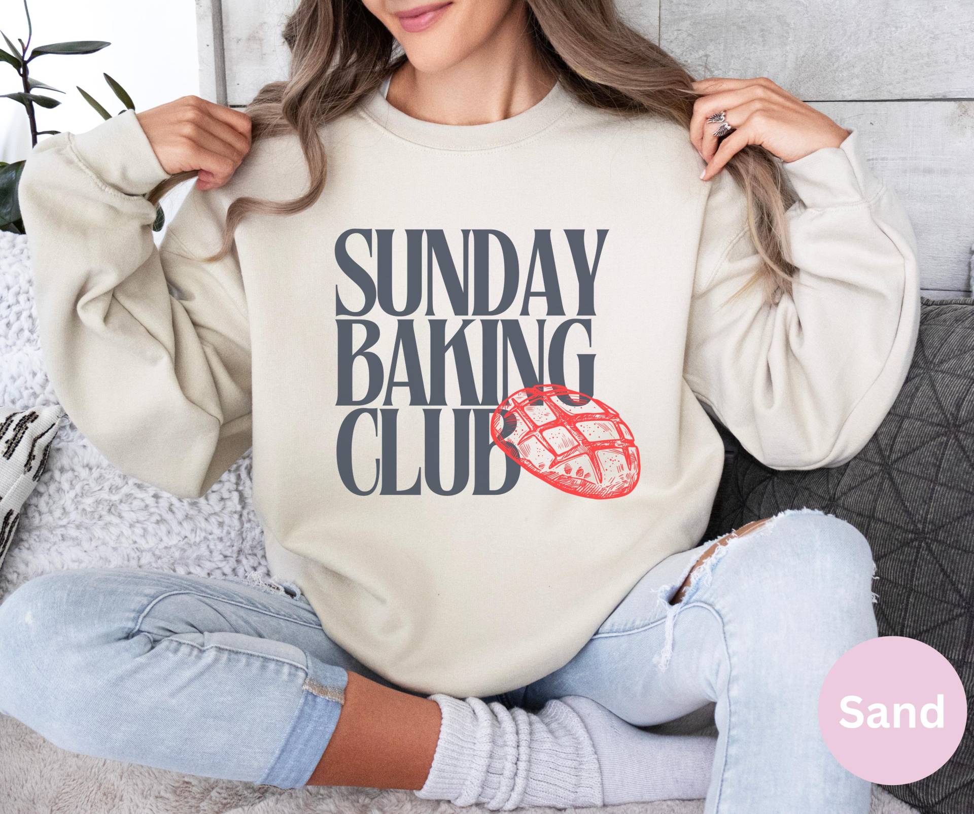 Sonntag Baking Club Sweatshirt Brot Backen Shirt in Meiner Sauerteig Ära Starter Machen Geschenk Baker Witz Für Mama von RadientSelfPrints
