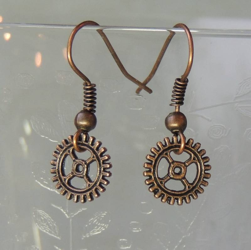 steampunk Ohrringe von RadioMittelgang
