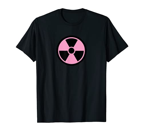 Radioaktiv Warn Symbol Mädchen T-Shirt Radioaktiv Warn Symbol Mädchen T-Shirt von Radioaktiv Atom Warnung Strahlung Nuklear Gefahr