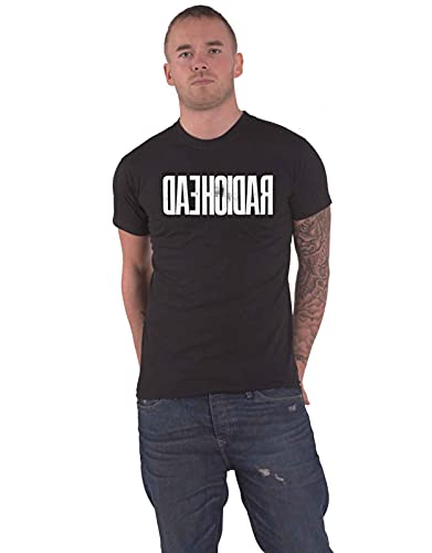 Radiohead T Shirt Daehoidar Band Logo Nue offiziell Herren Schwarz XXL von Radiohead