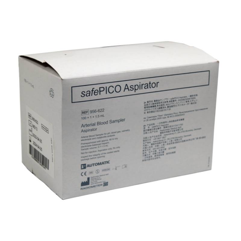 Radiometer safePICO 956-622 Aspirator Blutentnahmegerät Probennehmer 1,5mL 100S Radiometer safePICO 956-622 Aspirator Blutentnahmegerät Probennehmer 1,5mL 100S von Radiometer