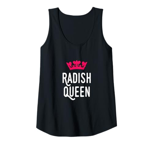 Damen Rettich Queen, Rettich Lover Tank Top von Radish Clothing Ideas for Women