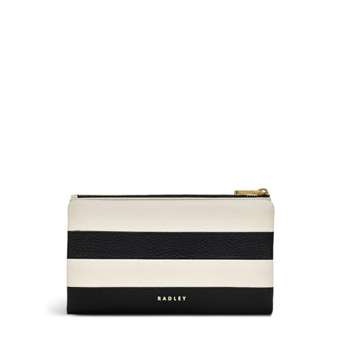 Bishops Lane Matinee, gestreift, groß, Schwarz von Radley