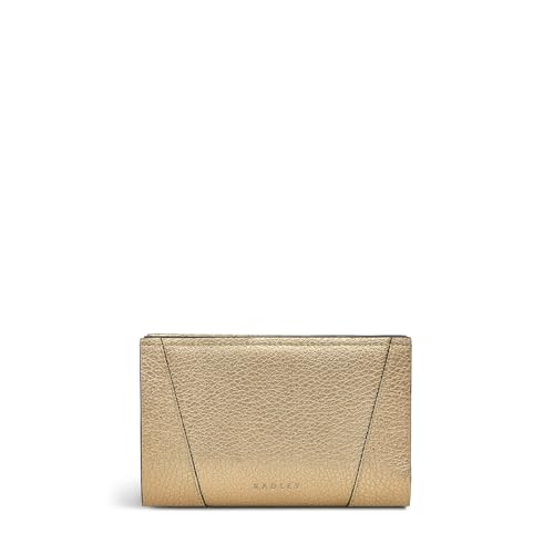 Kendal Terrace – Metallic Medium Bifold Geldbörse, Eisiges Gold von Radley