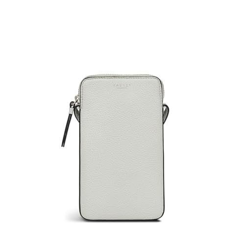 Radley London Alba Place Medium Phone Crossbody für Damen, aus genarbtem Leder mit verstellbarem Riemen, Gänse-grau, Umhängetasche Radley London Alba Place Medium Phone Crossbody für Damen, aus genarbtem Leder mit verstellbarem Riemen, Gänse-grau, Umhängetasche von RADLEY