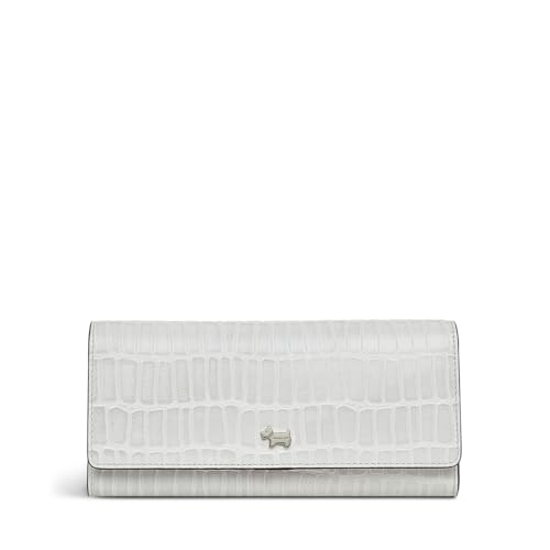 Radley London Angel Lane Matinee Geldbörse für Damen, groß, Krokodillederimitat, Gänse-grau, L von RADLEY