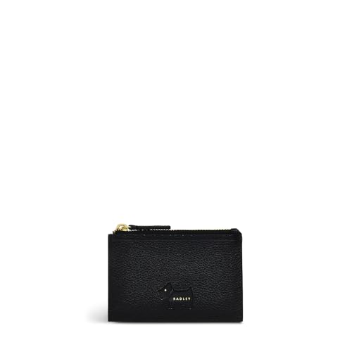 RADLEY Ausstechform – schützt kleine Münzgeldbörse mit Reißverschluss, Schwarz von Radley
