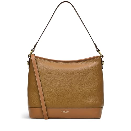 RADLEY Babington Schultertasche, einfarbig, mittelgroß, caramel, Medium von Radley