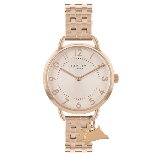 RADLEY Damen analog Quarz Uhr mit Edelstahl Armband RY4610 von Radley