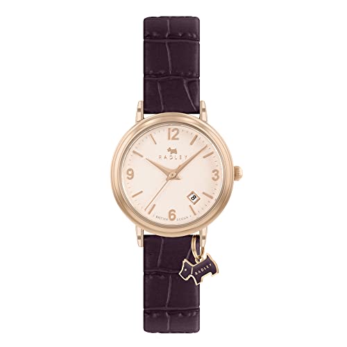 RADLEY Damen analog Quarz Uhr mit Leder Armband RY21348 von Radley