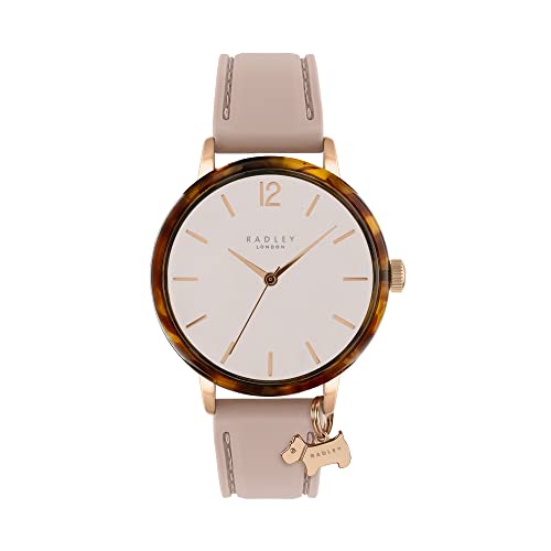 Radley Damen analog Quarz Uhr mit Silikon Armband RY21496 von Radley