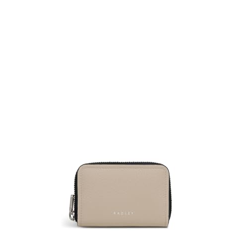 RADLEY London Beech Row - Colourblock Damen Leder Kleine Geldbörse mit Reißverschluss, Steinpilz von Radley