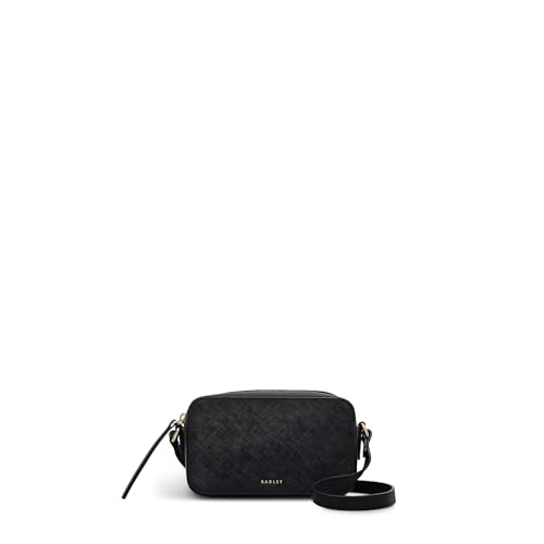 RADLEY London Beech Row Damen Leder Mini Zip Around Crossbody, Schwarz , S von Radley