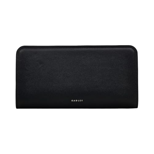 RADLEY London Bow Street Geldbörse mit Reißverschluss, groß, Schwarz, Large, Große Geldbörse mit umlaufendem Reißverschluss von Radley