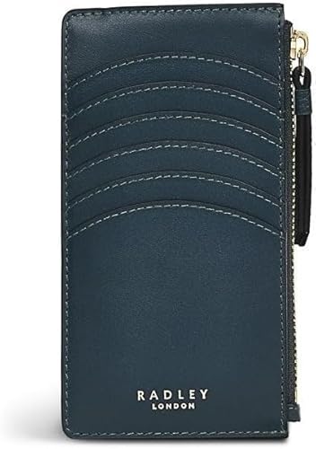 RADLEY London Damen-Geldbörse aus Leder, mit Reißverschluss, Kartenhalter, Liverpool Street, Dunkelgrün RADLEY London Damen-Geldbörse aus Leder, mit Reißverschluss, Kartenhalter, Liverpool Street, Dunkelgrün von Radley
