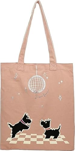 RADLEY London Damen London Disco Fever – verantwortungsvolle Baumwoll-Tragetasche in Rosa von Radley