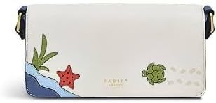 RADLEY London Damen-Umhängetasche Seas The Day, Leder, mit Klappverschluss, cremefarben von Radley