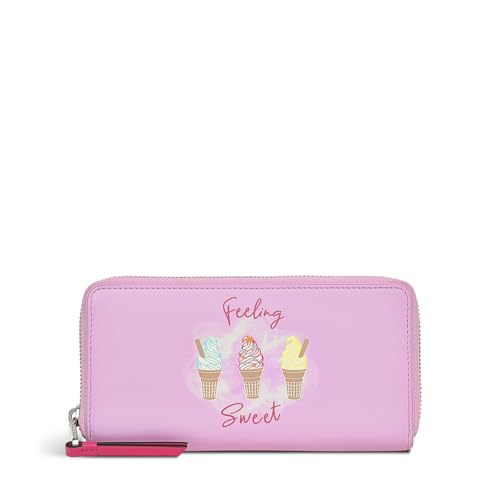 RADLEY London – Feeling Sweet – Große Geldbörse mit umlaufendem Reißverschluss, Sugar Pink, Damen-Geldbörse aus Leder von Radley