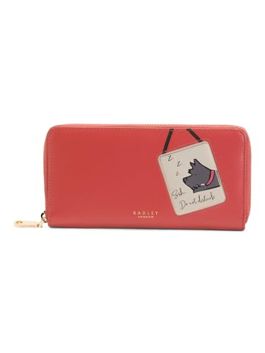 RADLEY London Große Geldbörse mit umlaufendem Reißverschluss, Sleepy Dog, Large, Damen-Geldbörse aus Leder von Radley