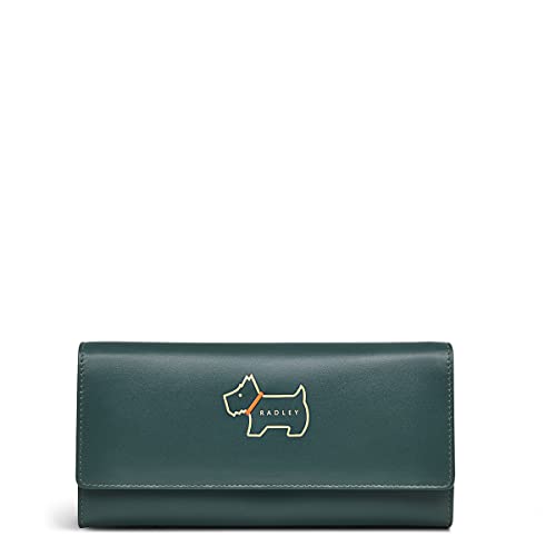 RADLEY London Heritage Dog Outline – Große Geldbörse mit Klappe, cedar von Radley