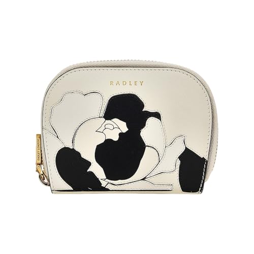 RADLEY London Liverpool Street 2.0 Geldbörse mit abstraktem Blumenmuster, mittelgroß, Kreide, Faltbare Brieftasche von Radley
