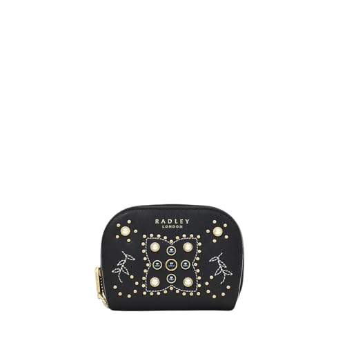 RADLEY London Liverpool Street 2.0 Opulent Medium Bifold Wallet, Schwarz, Faltbare Brieftasche von Radley