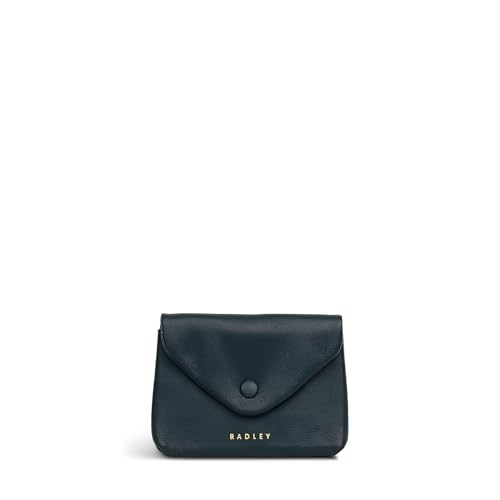 RADLEY London Mallow Street Damen Leder Kleine Geldbörse mit Reißverschluss, Dunkles Türkis von Radley