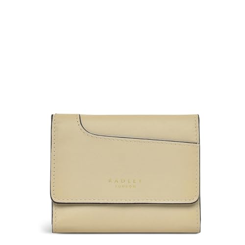 RADLEY London Pockets Geldbörse aus Leder, klein, dreifach gefaltet, Hellbeige, beige, S, Klassisch von Radley