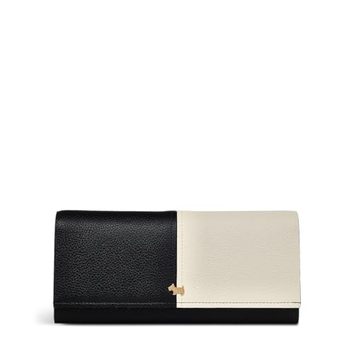 RADLEY London Regents Row - Colour Block Damen Große Leder Flapover Wallet Schwarz, Schwarz von Radley