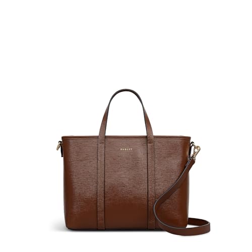 RADLEY London Templeton Place Damen-Ledertasche, klein, mit Reißverschluss oben, schokoladenbraun, S von Radley