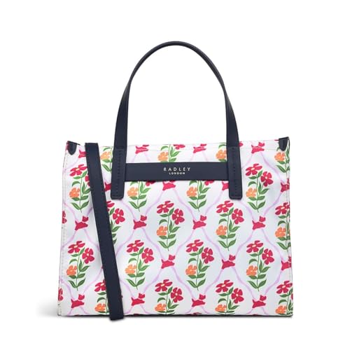 Radley London Damen Finsbury Park Carousel Responsible Medium Multiway Grab Crossody Schultertasche in Kreide von Radley