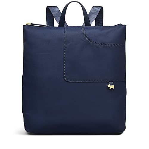 Radley Pocket Essentials Rucksack mit Reißverschluss, mittelgroß, Blau (Ink Blue), Medium von Radley