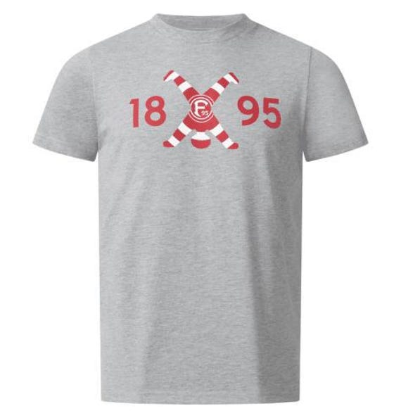 T-Shirt "Fortuna X Radschläger" Men Grau T-Shirt "Fortuna X Radschläger" Men Grau von Radschlaeger