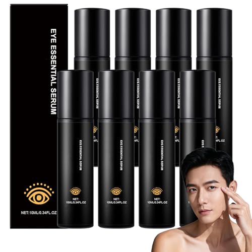 Retinol Eye Serum for Men Reduce Dark Circles & Puffiness, Anti Aging Under Eye Cream with Glycerin & Retinol, Hydrating Eyes Treatment for Wrinkles & Fine Lines, Firming Bright Eyes Care (8pcs) von Raevior