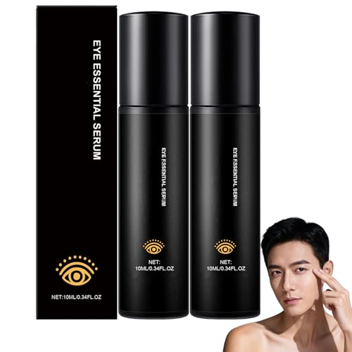 Retinol Eye Serum for Men Reduce Dark Circles & Puffiness, Anti Aging Under Eye Cream with Glycerin & Retinol, Hydrating Eyes Treatment for Wrinkles & Fine Lines, Firming Bright Eyes Care (2pcs) von Raevior