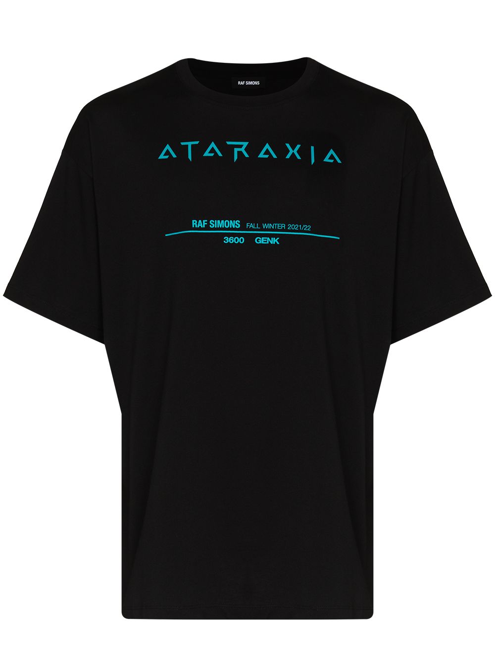 Raf Simons Ataraxia Tour T-Shirt - Schwarz von Raf Simons