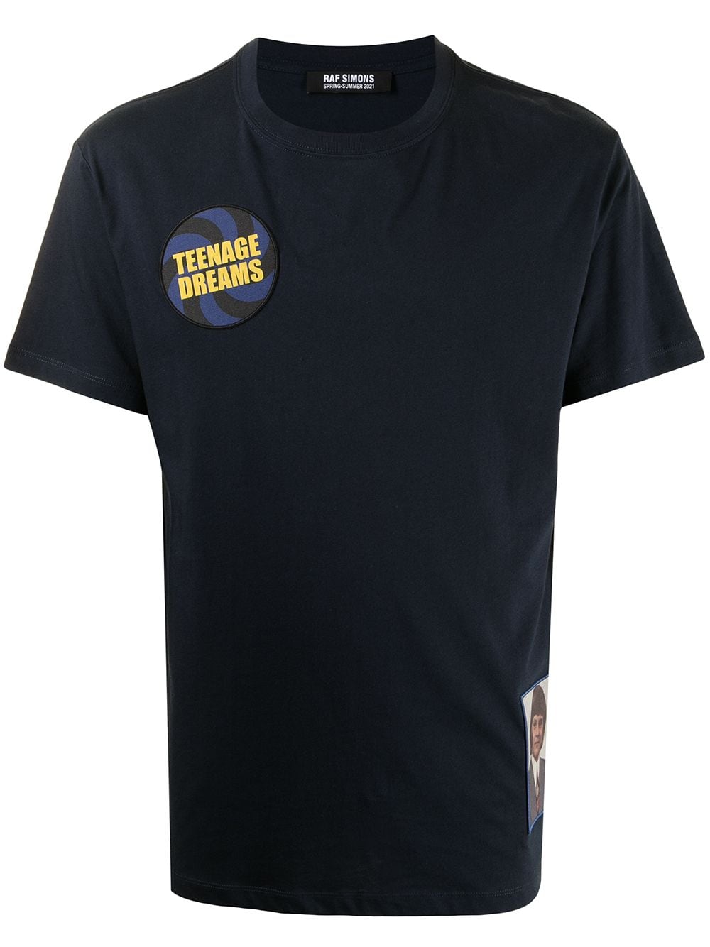 Raf Simons Teenage Dreams T-Shirt - Blau von Raf Simons