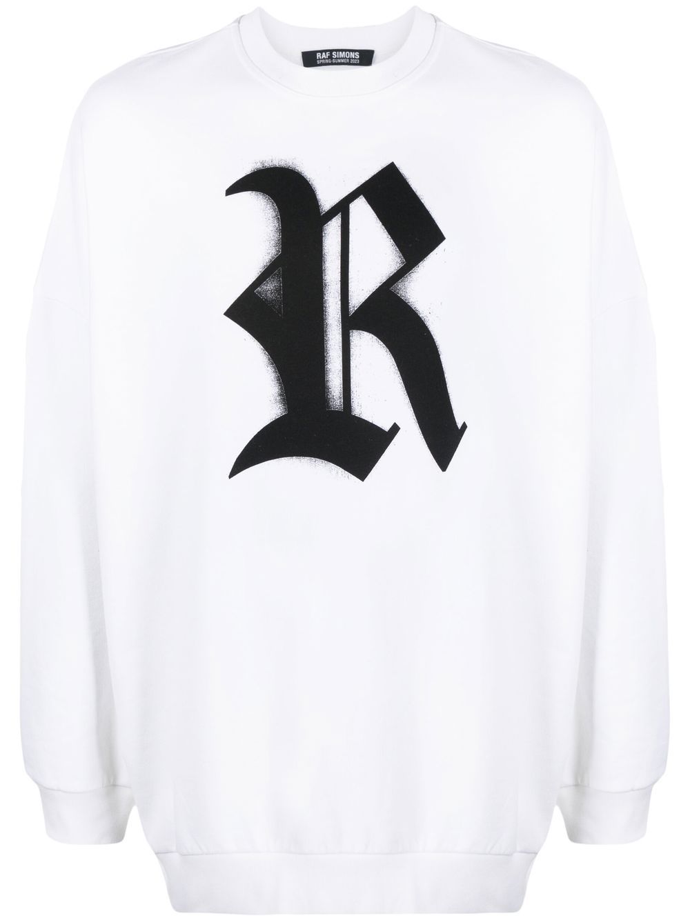 Raf Simons Sweatshirt mit Logo-Print - Weiß von Raf Simons