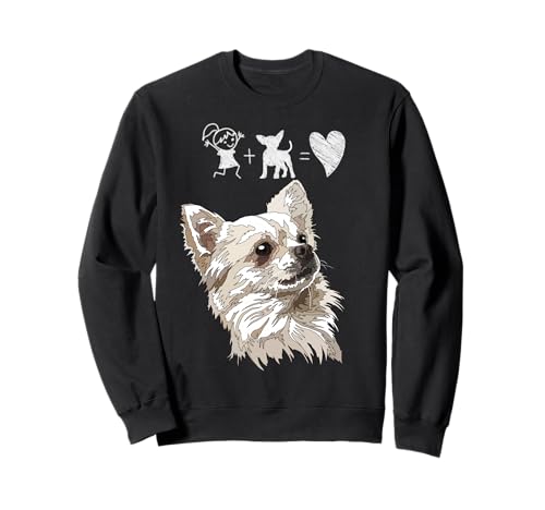 Chihuahua Mama Der Hund Mutter Chiwawa Mama Chihuahua Girl Sweatshirt von Raf THE ARTIST Designs