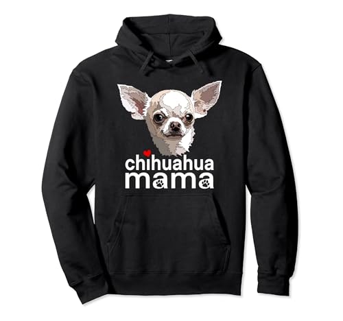 Chihuahua Mom Chiwawa Mom Mama Girl Damen Pullover Hoodie von Raf THE ARTIST Designs