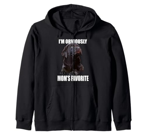 Chocolate Lab Mama Brown Lab Mutter Labrador Mama Hund Mama Kapuzenjacke von Raf THE ARTIST Designs